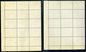 S38 Goldfish, imprint, block of 15, mint, complete set 