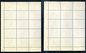 S38 Goldfish, imprint, block of 15, mint, complete set 