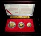 1997年熊猫金、银双金属纪念币一套（含（1/2盎司金、1/5盎司银）、（1/4盎司金、1/8盎司银）、1/10盎司金、1/28盎司银）双金属币各一枚）