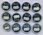 Thematic Train 20g commemorative silver medal x 12 (fineness 99.9%). 