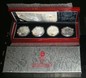 2008 Olympic Games 3rd group,1oz color silver coin set of 4, fineness 99.9%. 