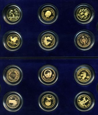 1979年12国儿童年金币12枚一套（带原包装盒、证书）