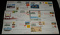 Torch-Run original locality PF first day envelope x 6, sent registered. 