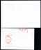 Regular type postage card x 2, postally used.