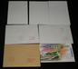 2008-T7 souvenir cover x 2, plus comfort family letter x 2; Earth-quake relief matchbox label set..