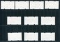 Black Electronic ATM stamps 0.1 Yuan-1 Yuan, mint x 10. 