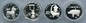 PRC, 1993, Chinese Bronze Age Archeological Finds (3rd Set) 15g silver coin set of 4 (mintage 2,000 sets).