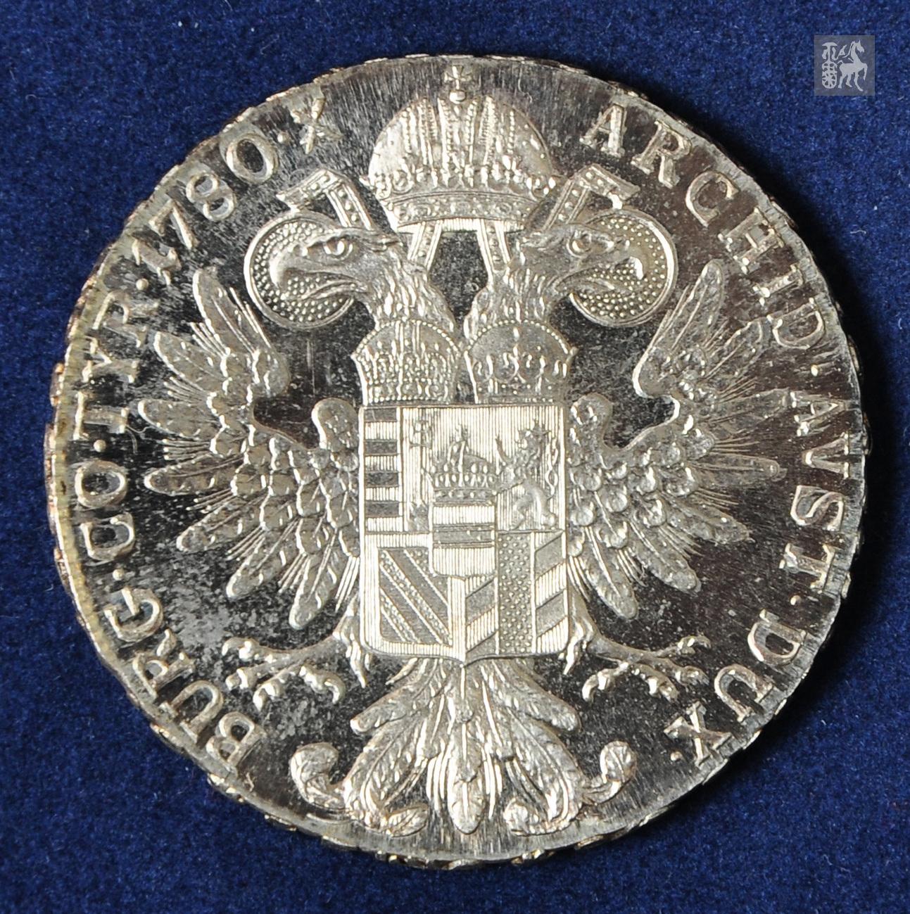 1780年奥匈大奶妈28克银币一枚(后铸版)_