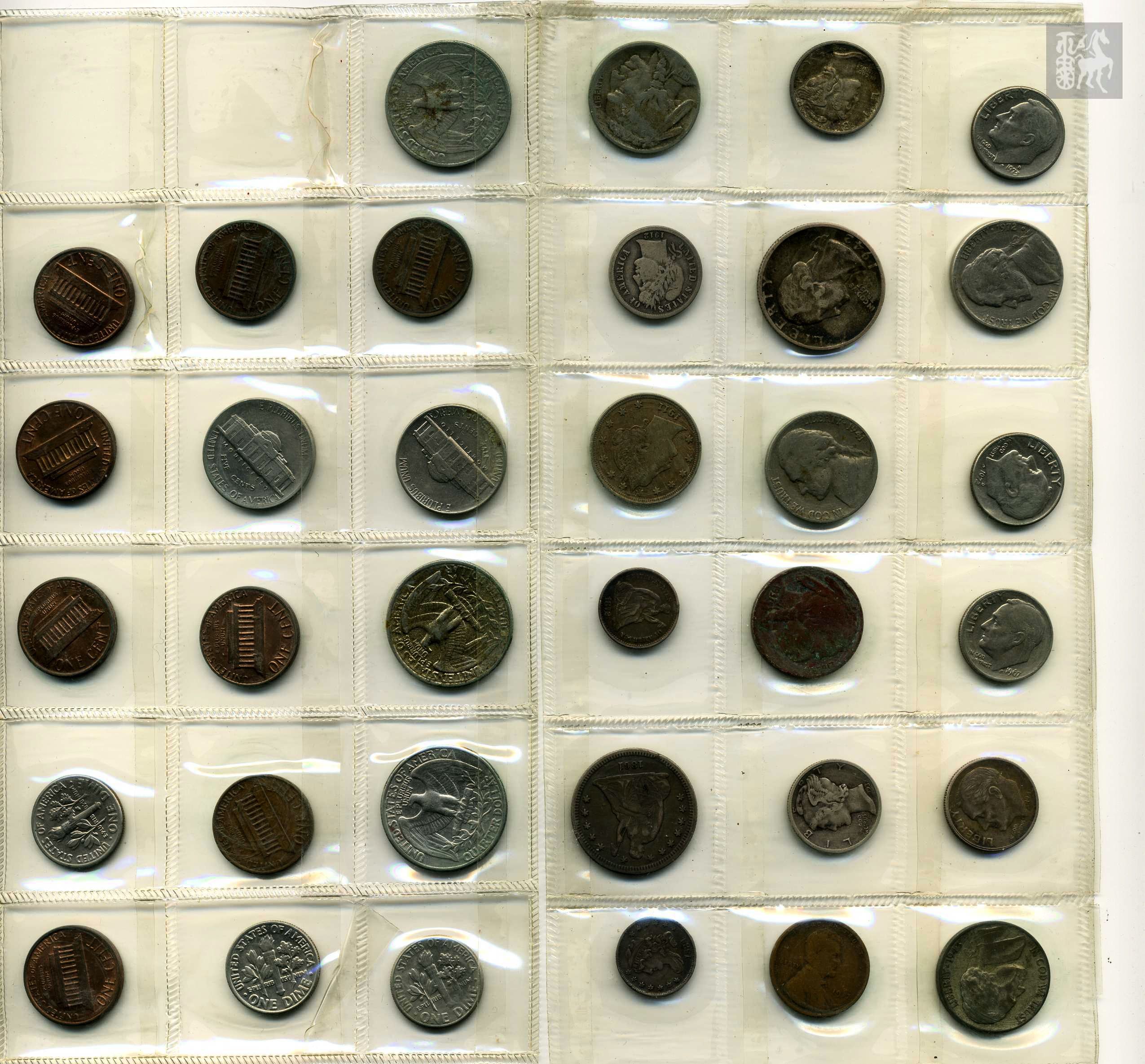 美国早期硬币34枚