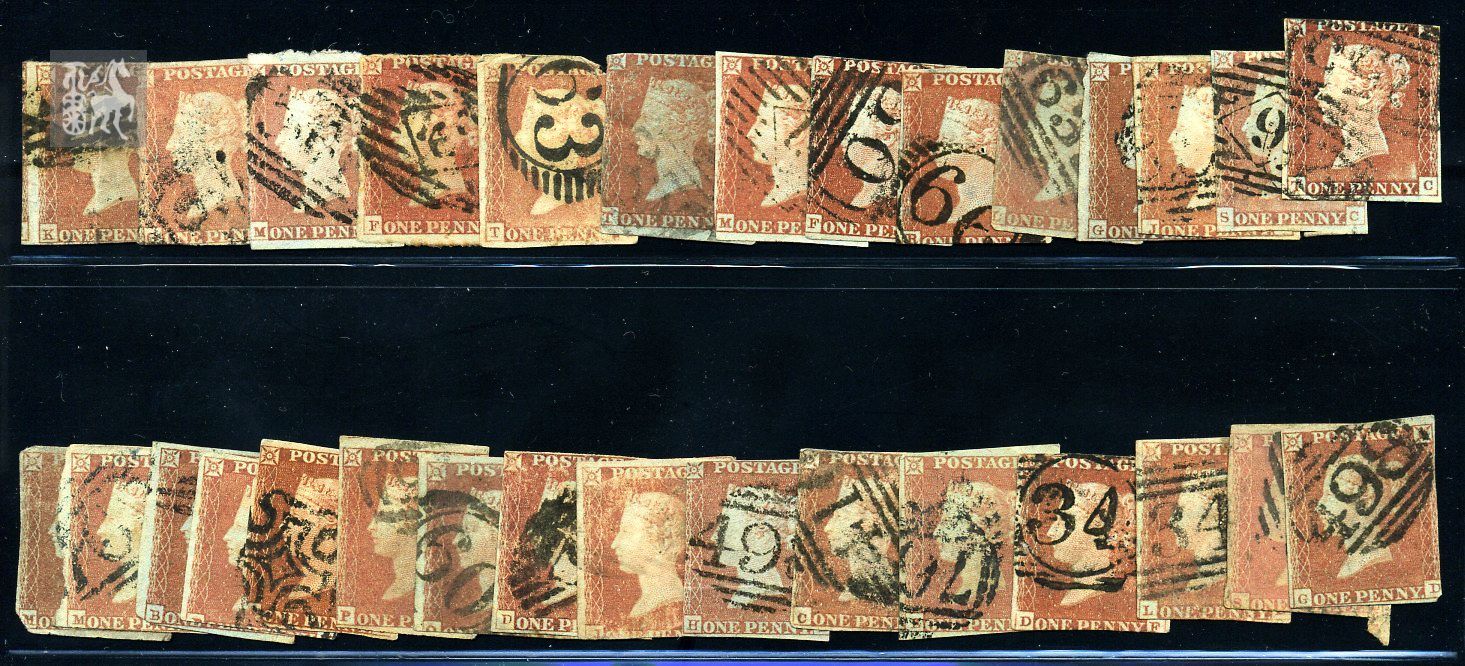 英国无齿红便士旧30枚无