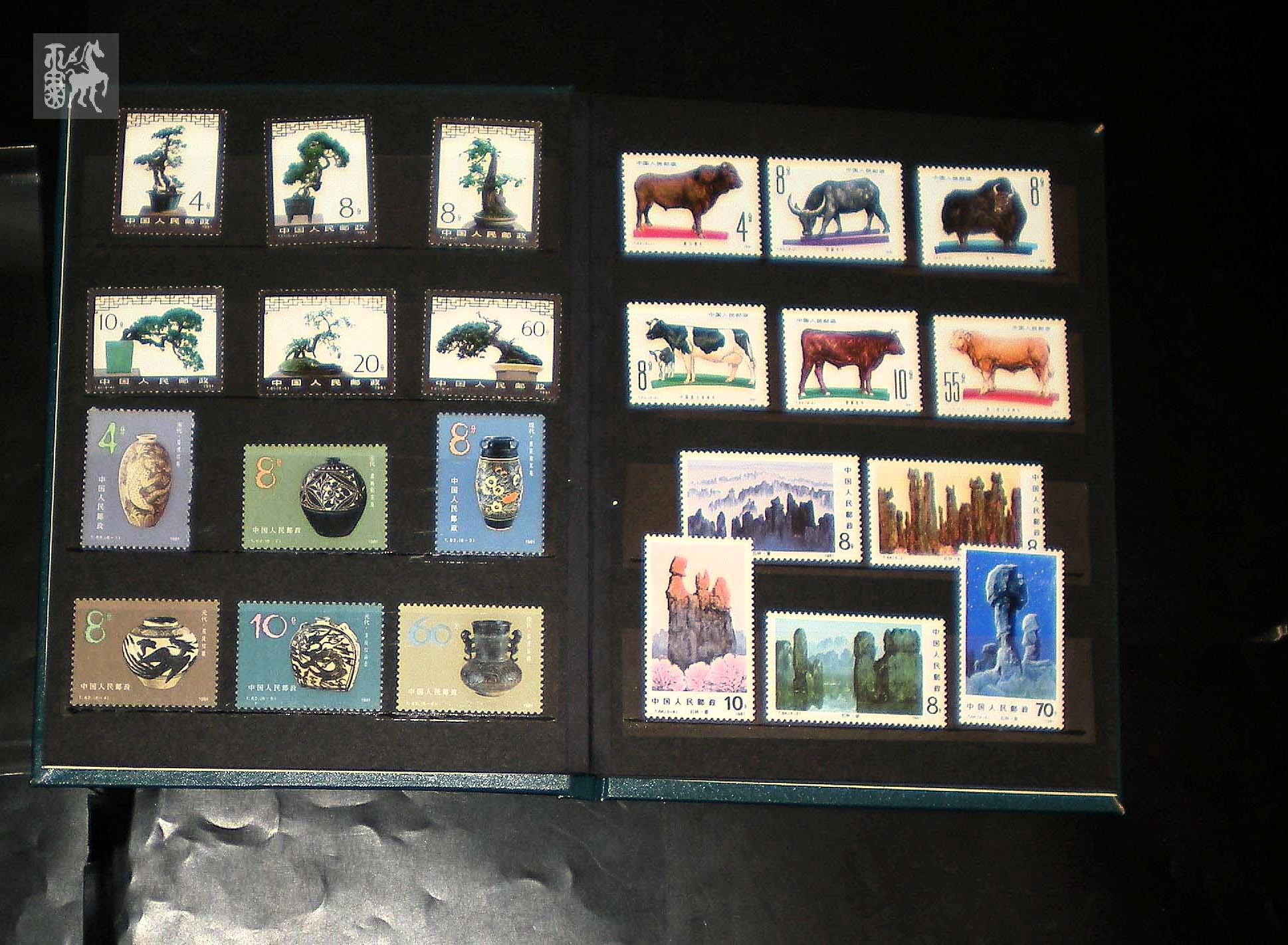 jt81年邮票及型张新全(t69红楼梦半套,含普19,普22三分,八分,二十分)