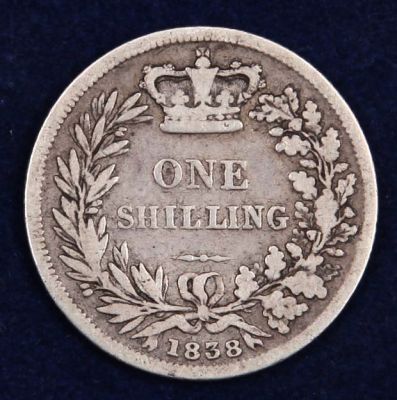 2克1先令银币一枚通货品